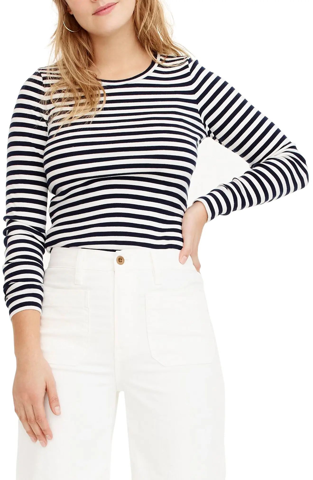 Women's J.crew Slim Perfect Long-Sleeve Tee | Nordstrom