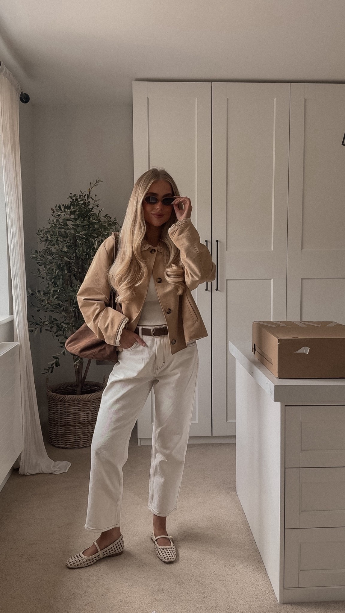 zara spring outfit 🤍 