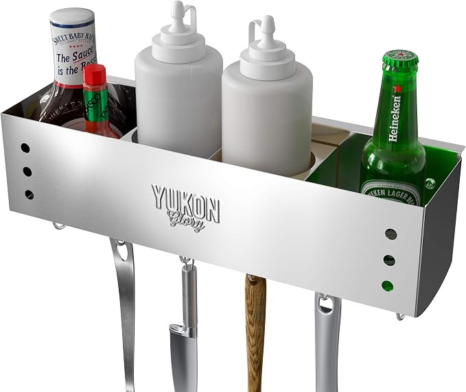 Yukon Glory Original Stainless Steel Griddle and BBQ Caddy Designed for Blackstone 1517 and 1825 ... | Amazon (US)
