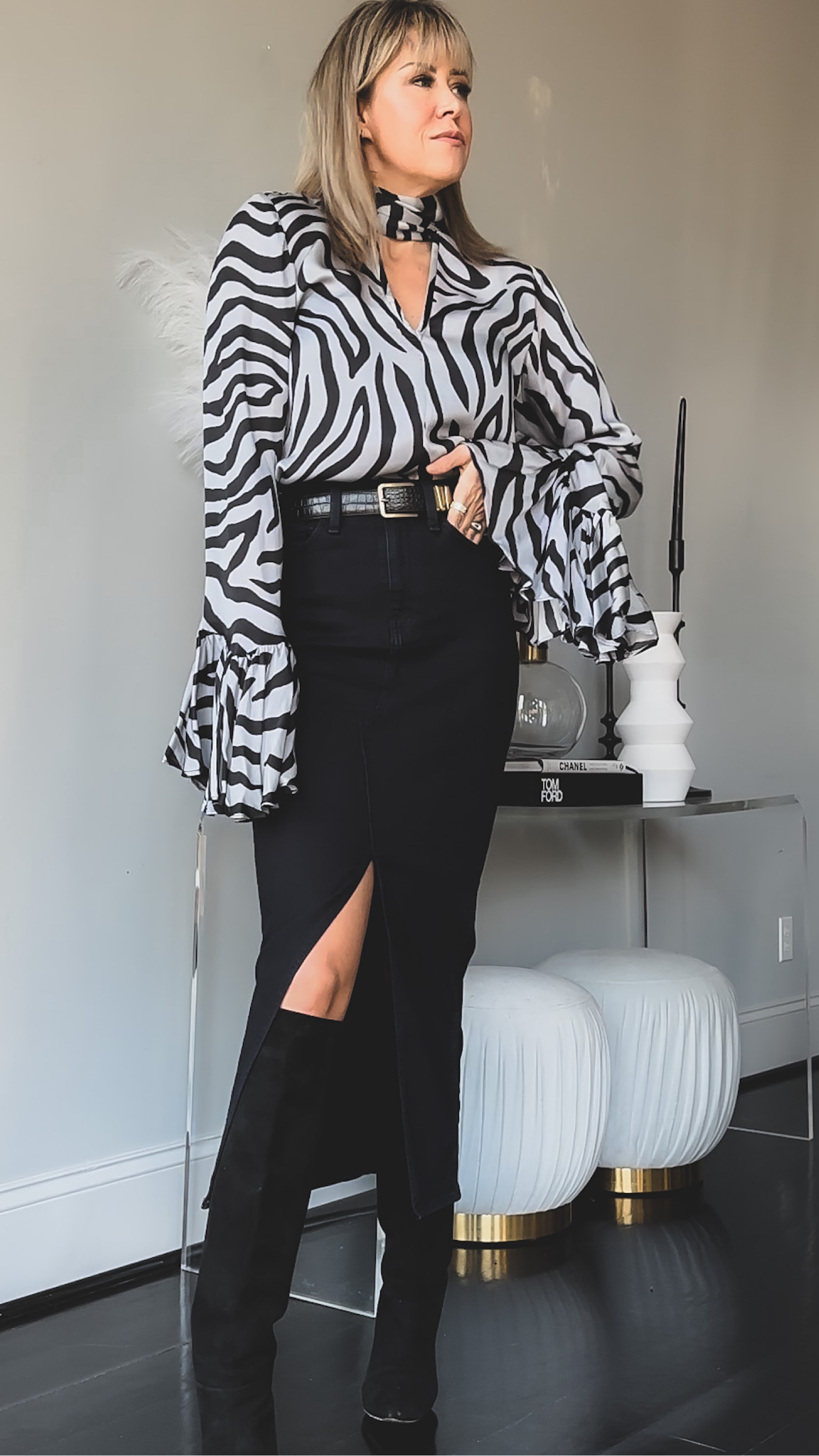 Workwear 20% off with code HAPPY20. Denim maxi — chic workwear — fashion forward — Spring transition 

#LTKSeasonal #LTKFind #LTKSale