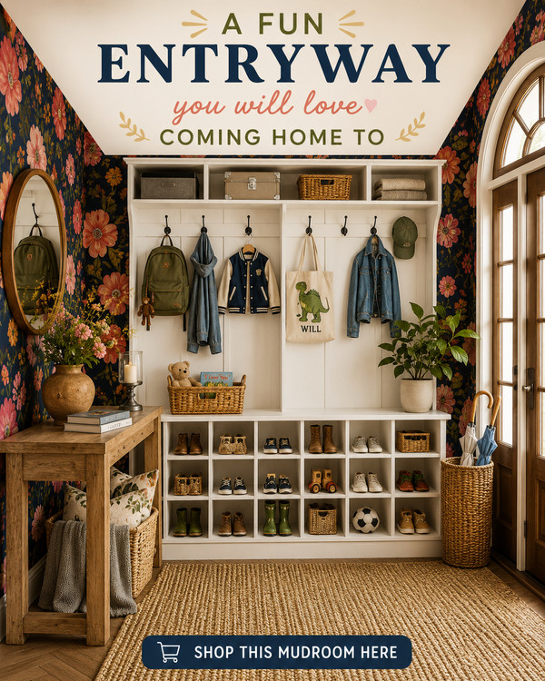Looking for mudroom ideas that are both beautiful and functional