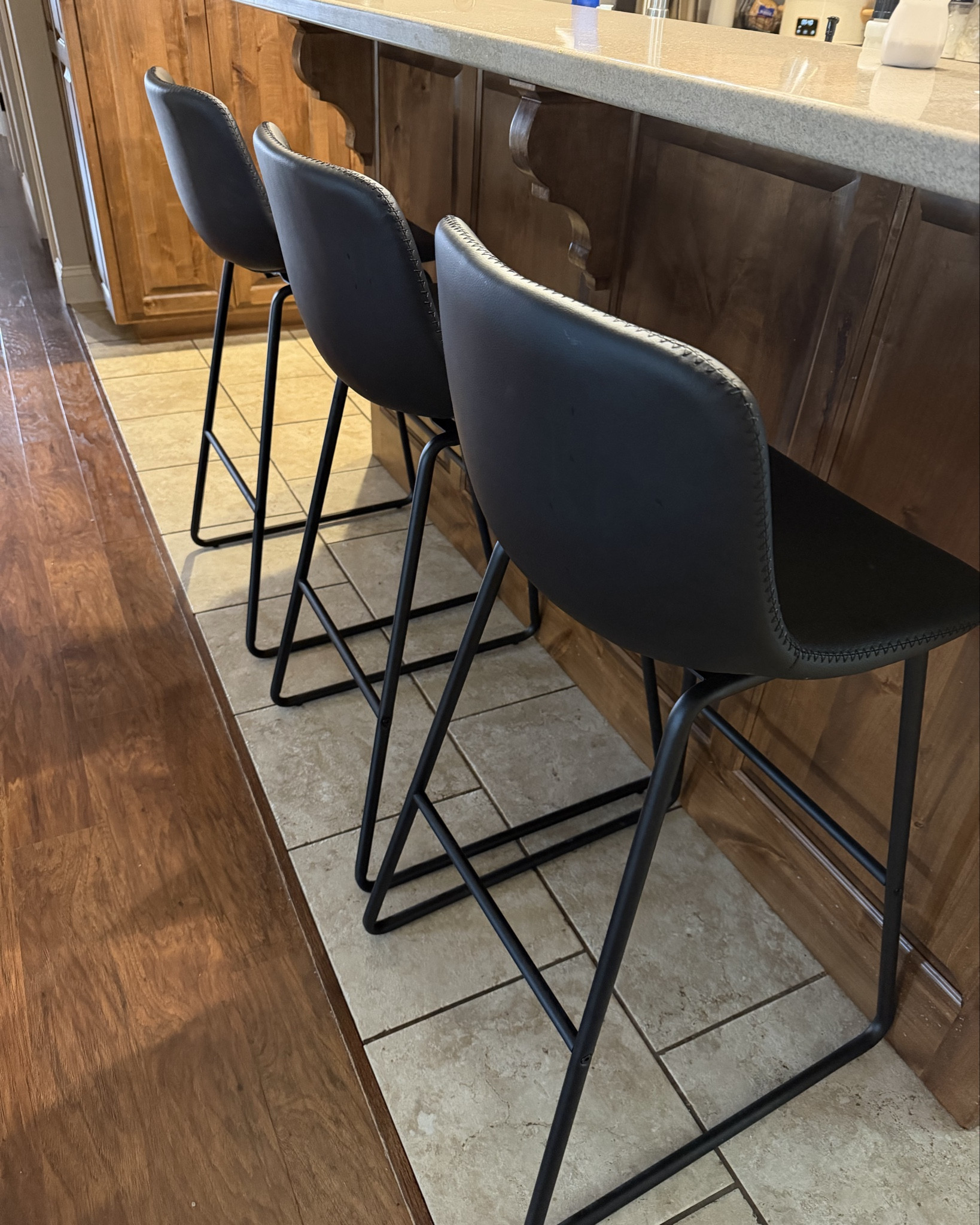 LOVEEEE our barstools! soooo comfy! 

#LTKOver40 #LTKHome #LTKdayinmylife
