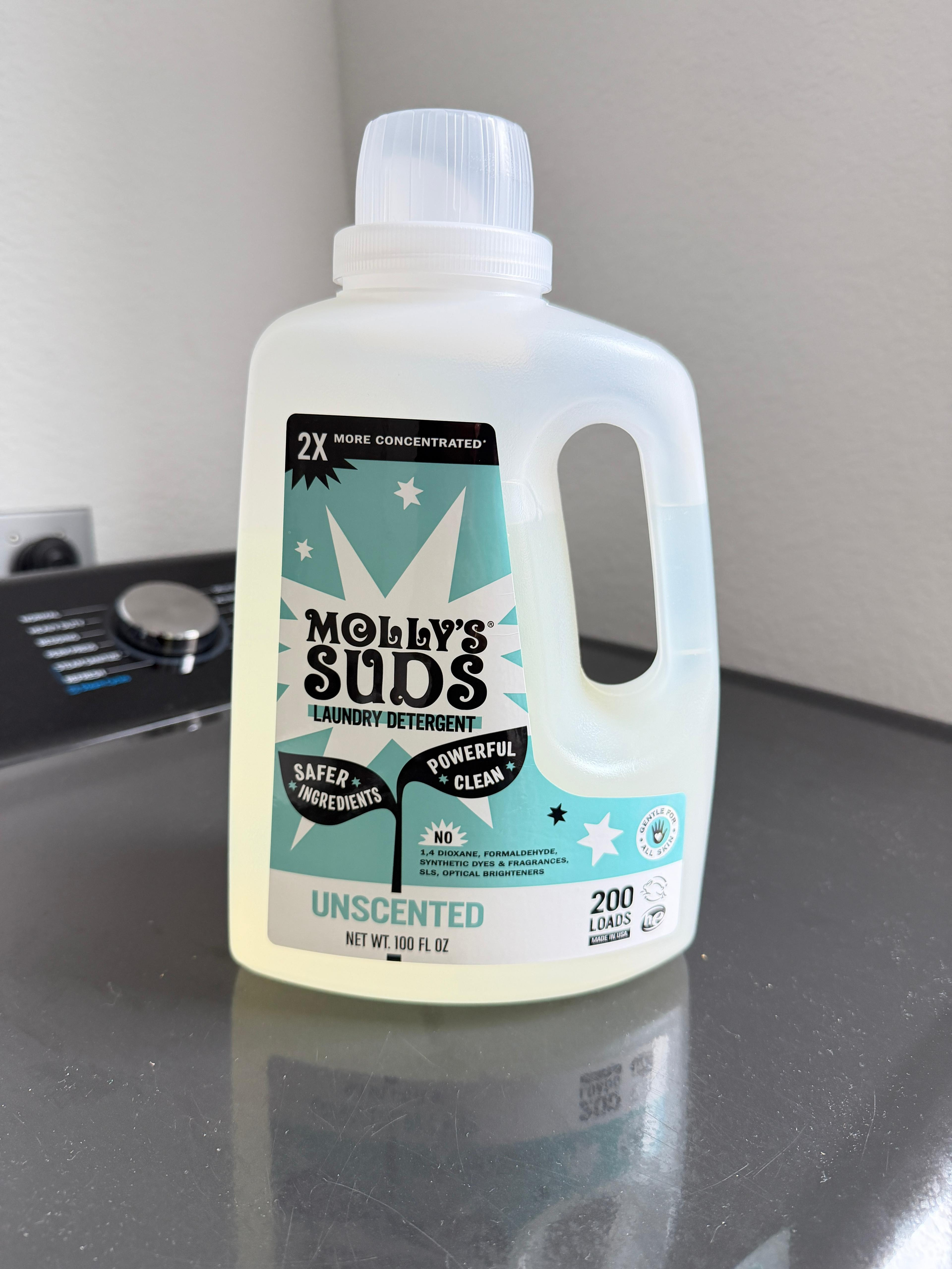 I love the Molly's Suds Liquid Laundry Detergent — it cleans really well while still being gentle and non-toxic. I feel good using it knowing it’s made with simple, safer ingredients. 🧺✨ 

 #LTKHome