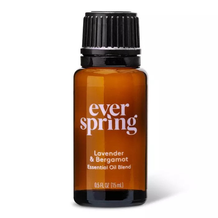 Lavender & Bergamot Essential Oil Blend - 0.5 fl oz - Everspring™ | Target