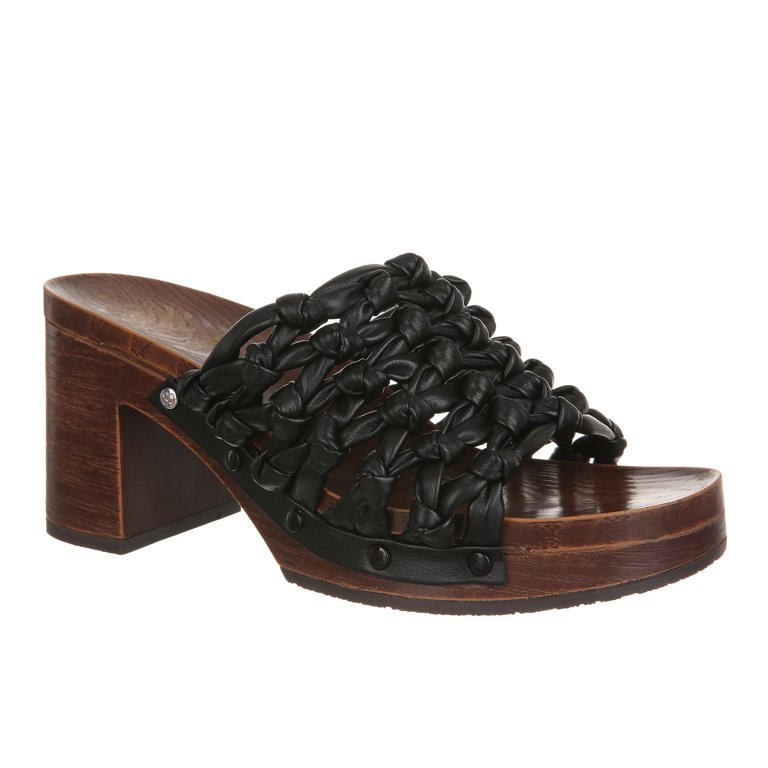 Sam & Libby Women's Carina Knotted Wooden Mule Sandal | Walmart (US)
