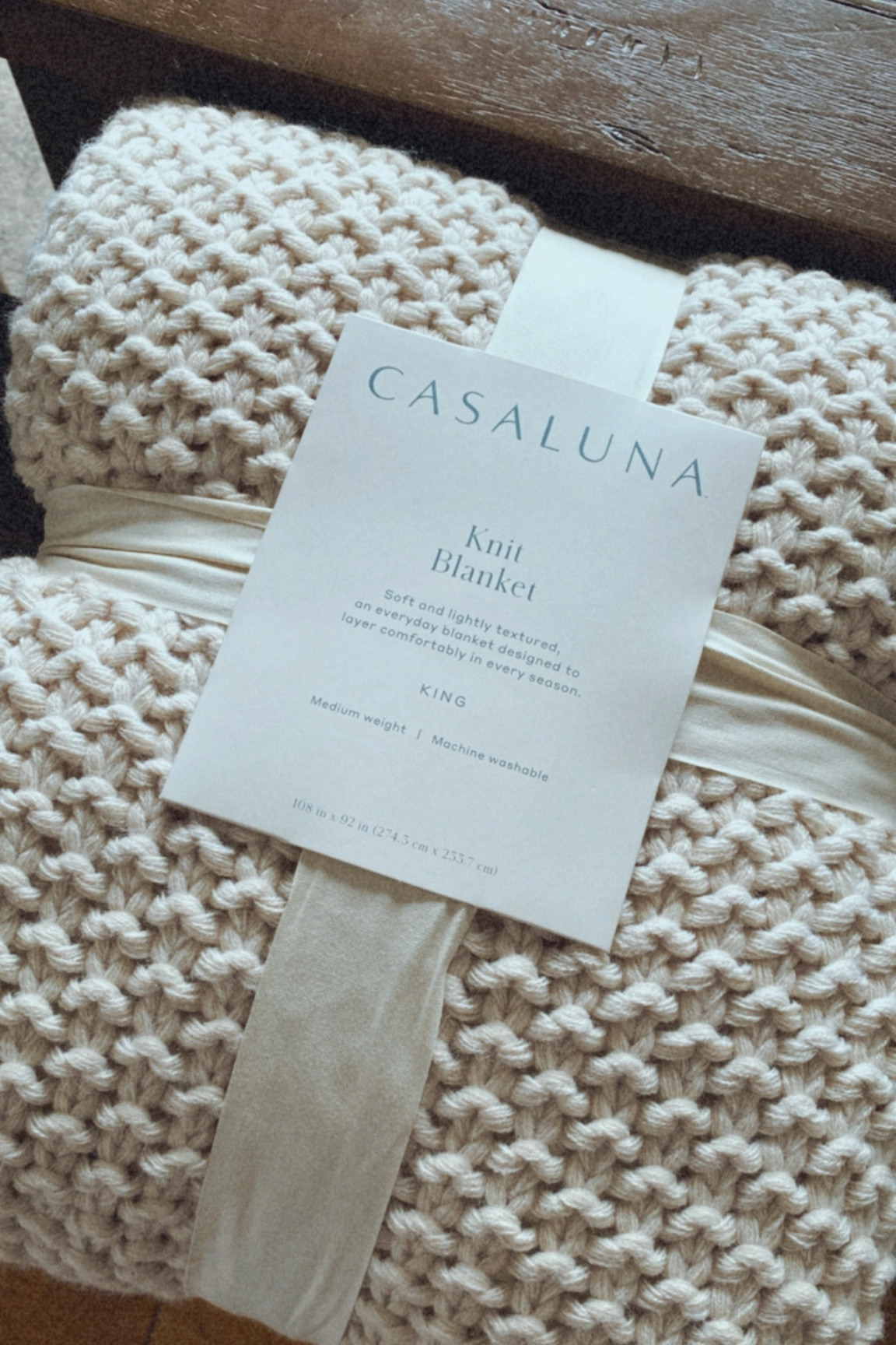 Casaluna blanket🫶🏻

#LTKhome #LTKunder100 #LTKSeasonal