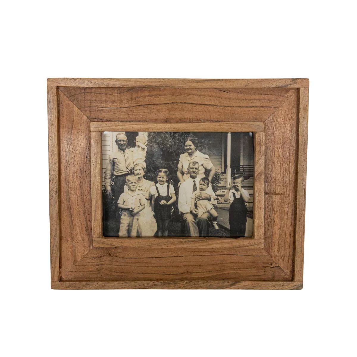 5X7 Inch Natural Wood Picture Frame with MDF & Glass by Foreside Home & Garden | Target