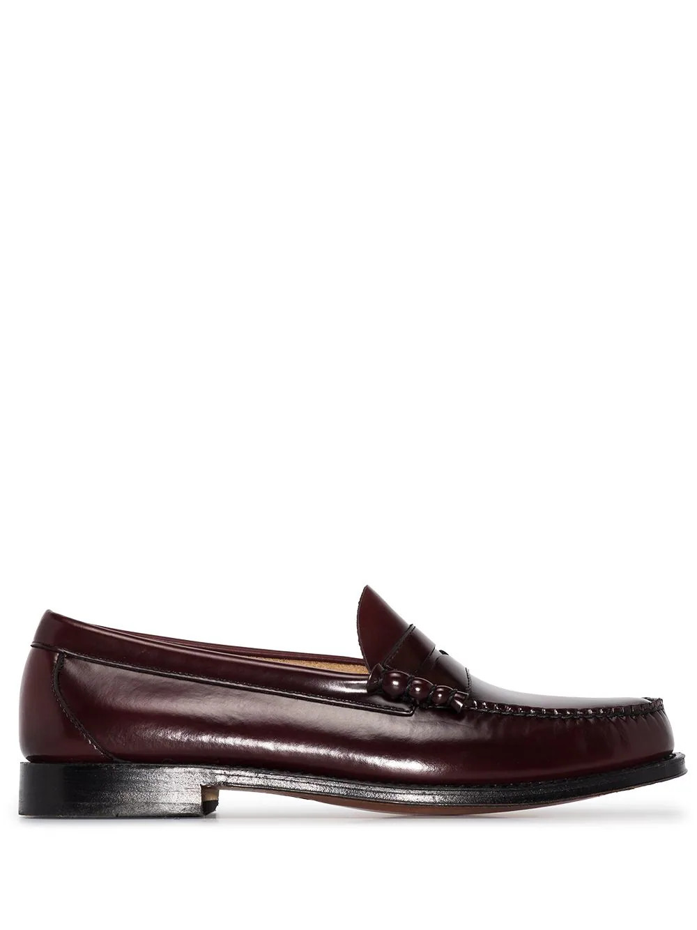 G.H. Bass & Co. Weejuns Larson penny-slot Loafers - Farfetch | Farfetch Global