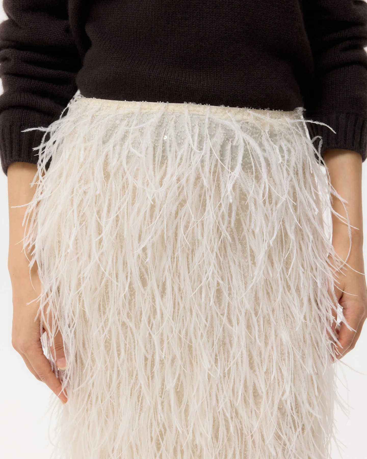 Light As A Feather Skirt in Feathers | TWP