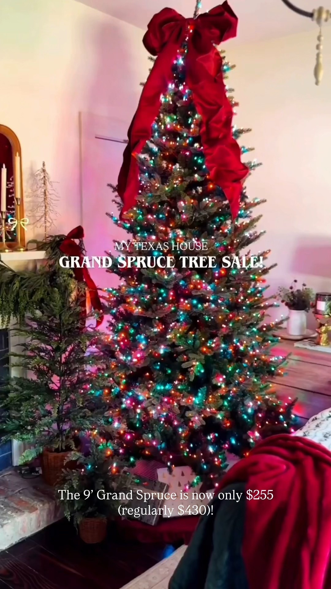 CLEARANCE SALE on our 9’ grand spruce tree! 🌲 Now only $255!

#LTKGiftGuide #LTKHoliday #LTKHome