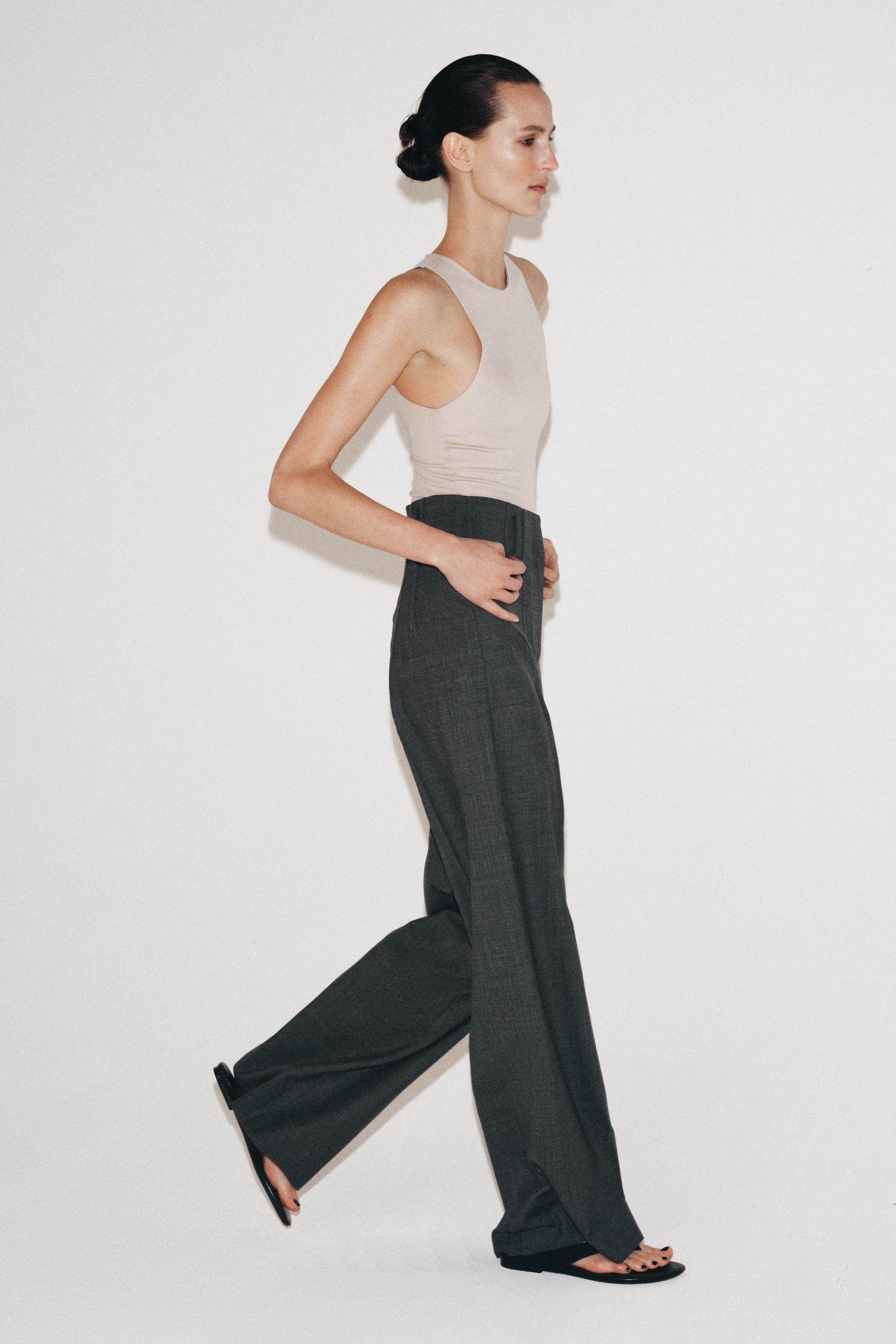 POLYAMIDE HALTER BODYSUIT | Zara US