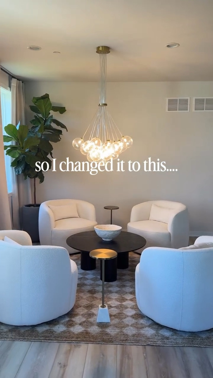 We had a dining room… and I finally stopped pretending we use it, so I changed it into a space we actually sit in

Nothing complicated,
just pieces that work together

I pulled everything for this space from @wayfair — chairs, rug, table and light

Everything’s linked in my bio if you’re looking.

#WayfairElevate
#wayfaircreator 
#ad
@wayfair