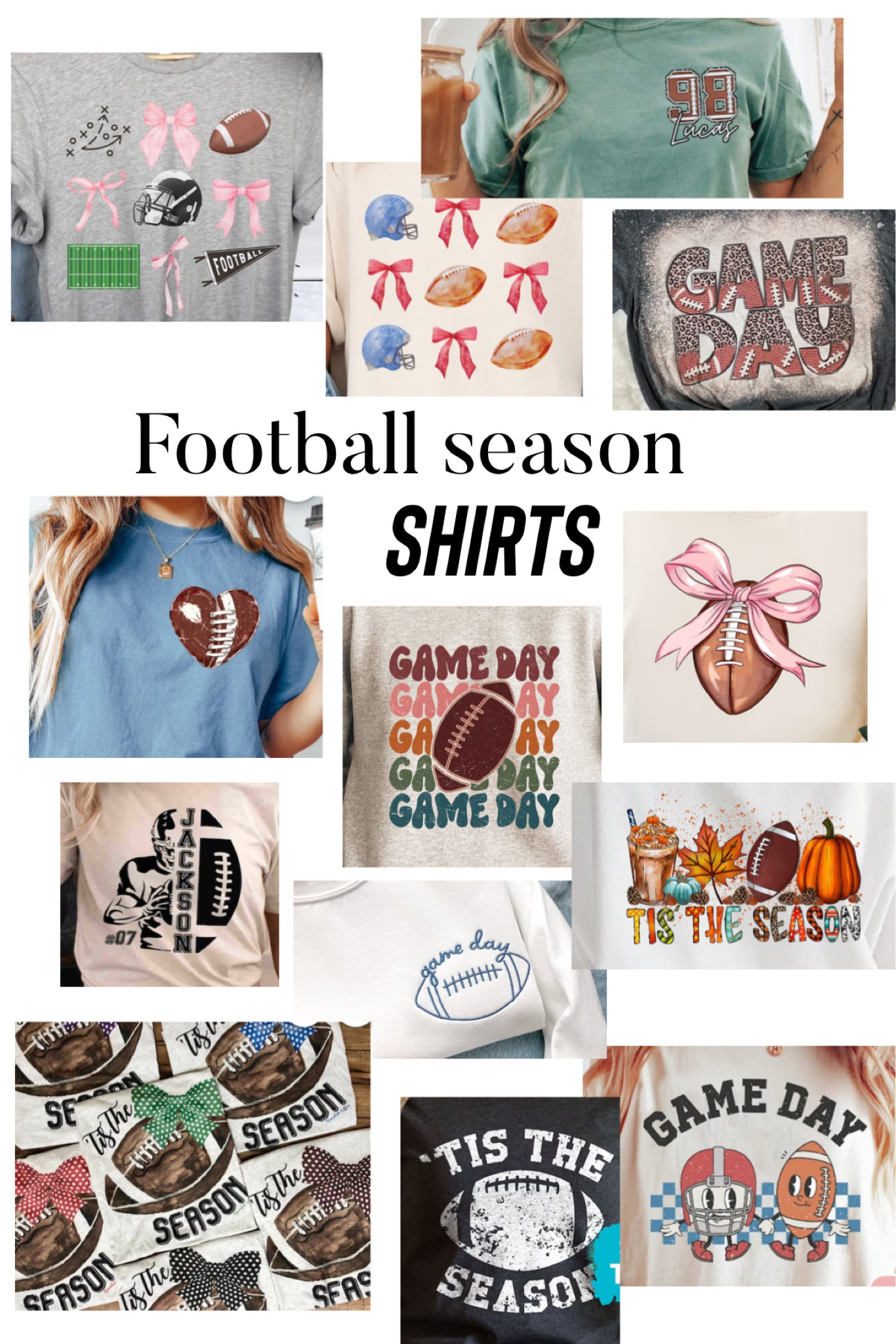 Football Season Shirts #football #footballseason #footballshirts 

#LTKFindsUnder50 #LTKSeasonal #LTKFamily