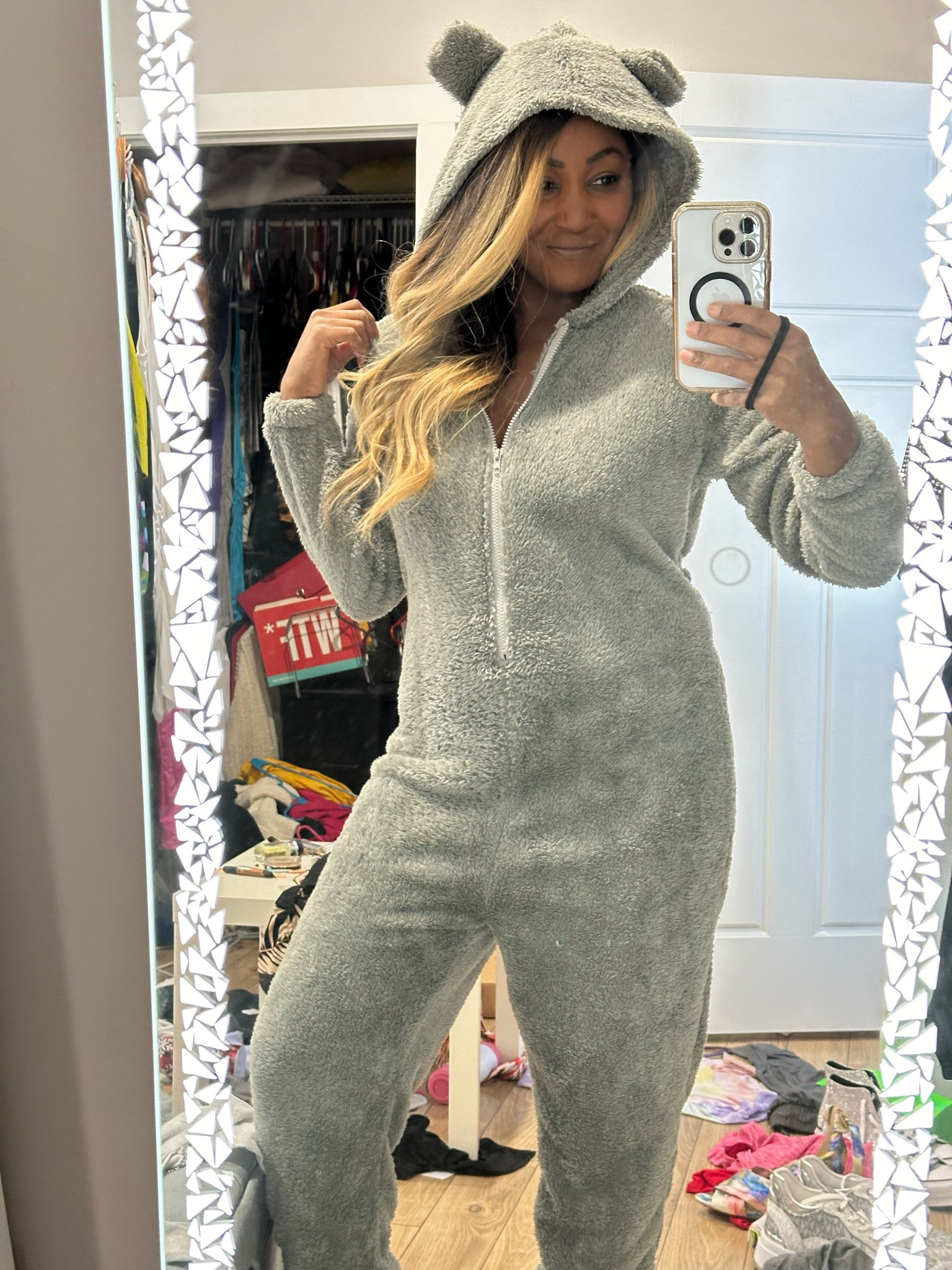 Beary cute  Beary cozy. Beary affordable. Hibernating in this til spring break  👋🏾 

#LTKMidsize #LTKStyleTip #LTKMostLoved
