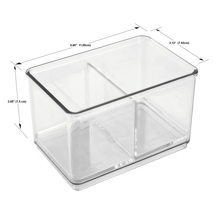 The Home Edit Office Drawer Edit Organizer, 6 Pieces, Clear - Walmart.com | Walmart (US)