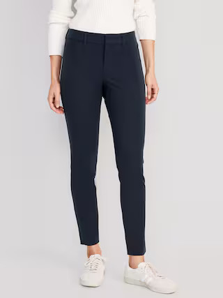 Mid-Rise Pixie Skinny Ankle Pants for Women | Old Navy (US)