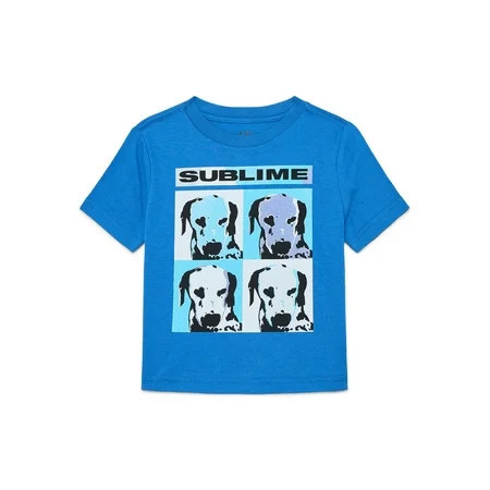 Sublime Dalmation Toddler Graphic Tee with Short Sleeves, Sizes 12M-5T | Walmart (US)
