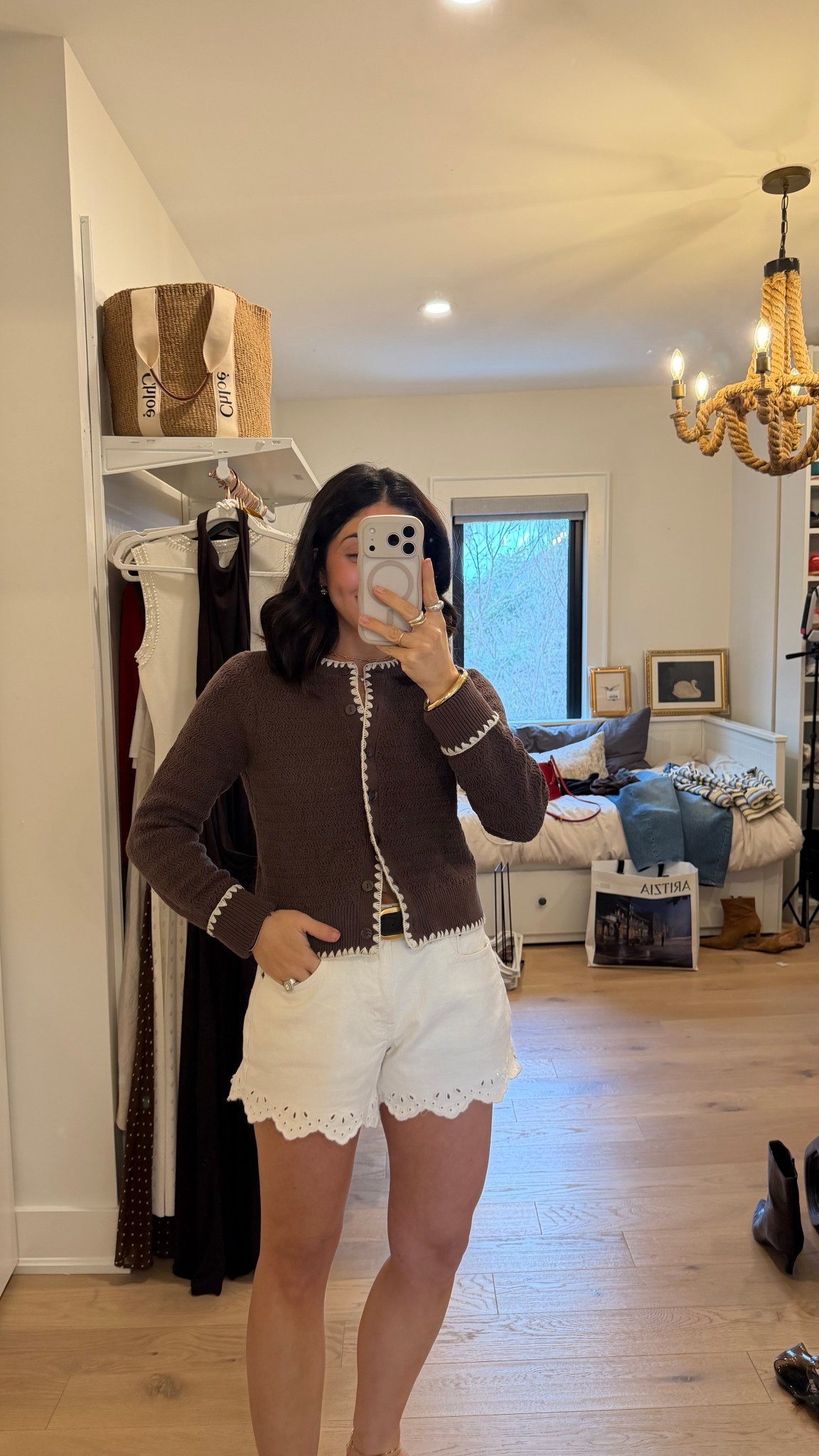 Cardigan - size small
Shorts - size 26 
Last day of Abercrombie - up to 40% offf

#LTKsummer #LTKcanada #LTKtravel