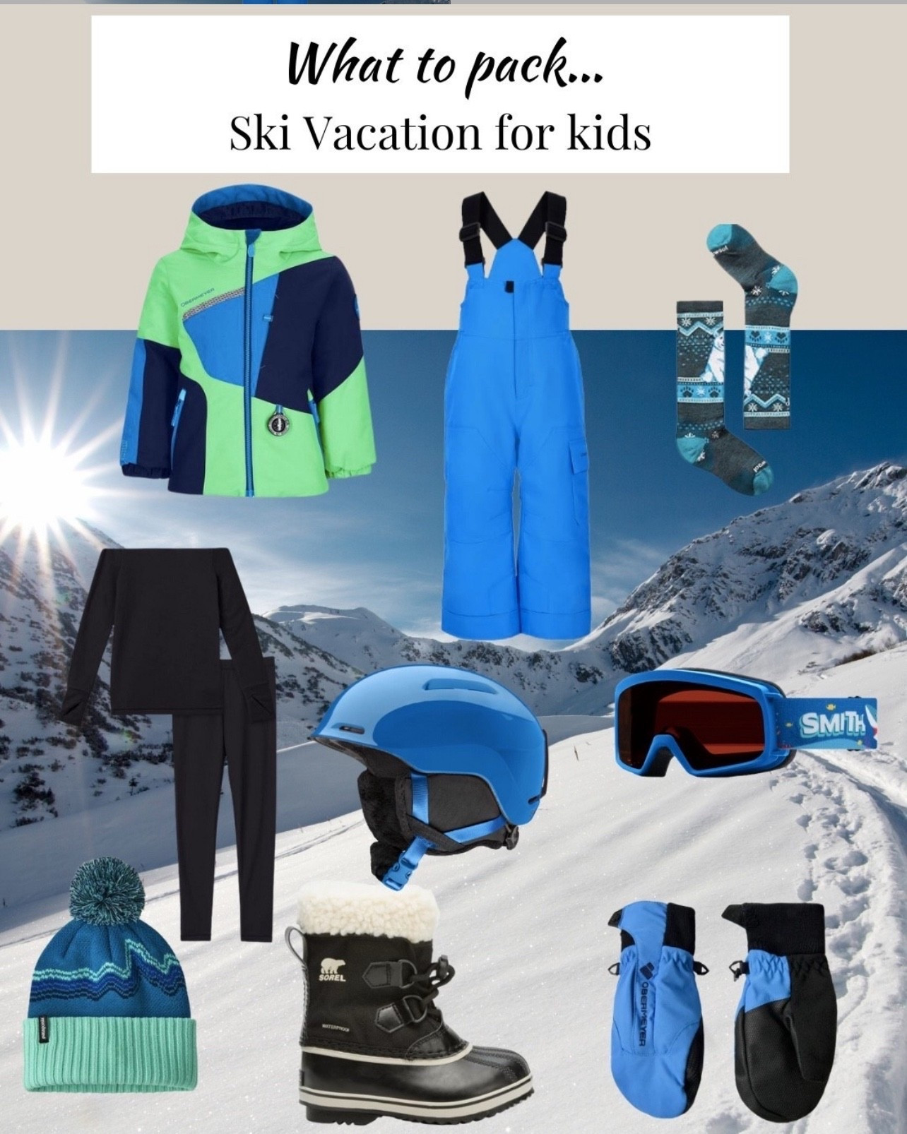 What to pack for a ski vacation with kids!

#LTKKids #LTKTravel