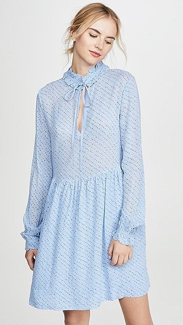 Printed Georgette Dress | Shopbop
