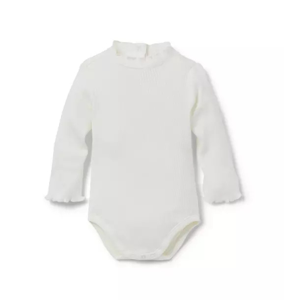 Baby Ribbed Turtleneck Bodysuit | Janie and Jack