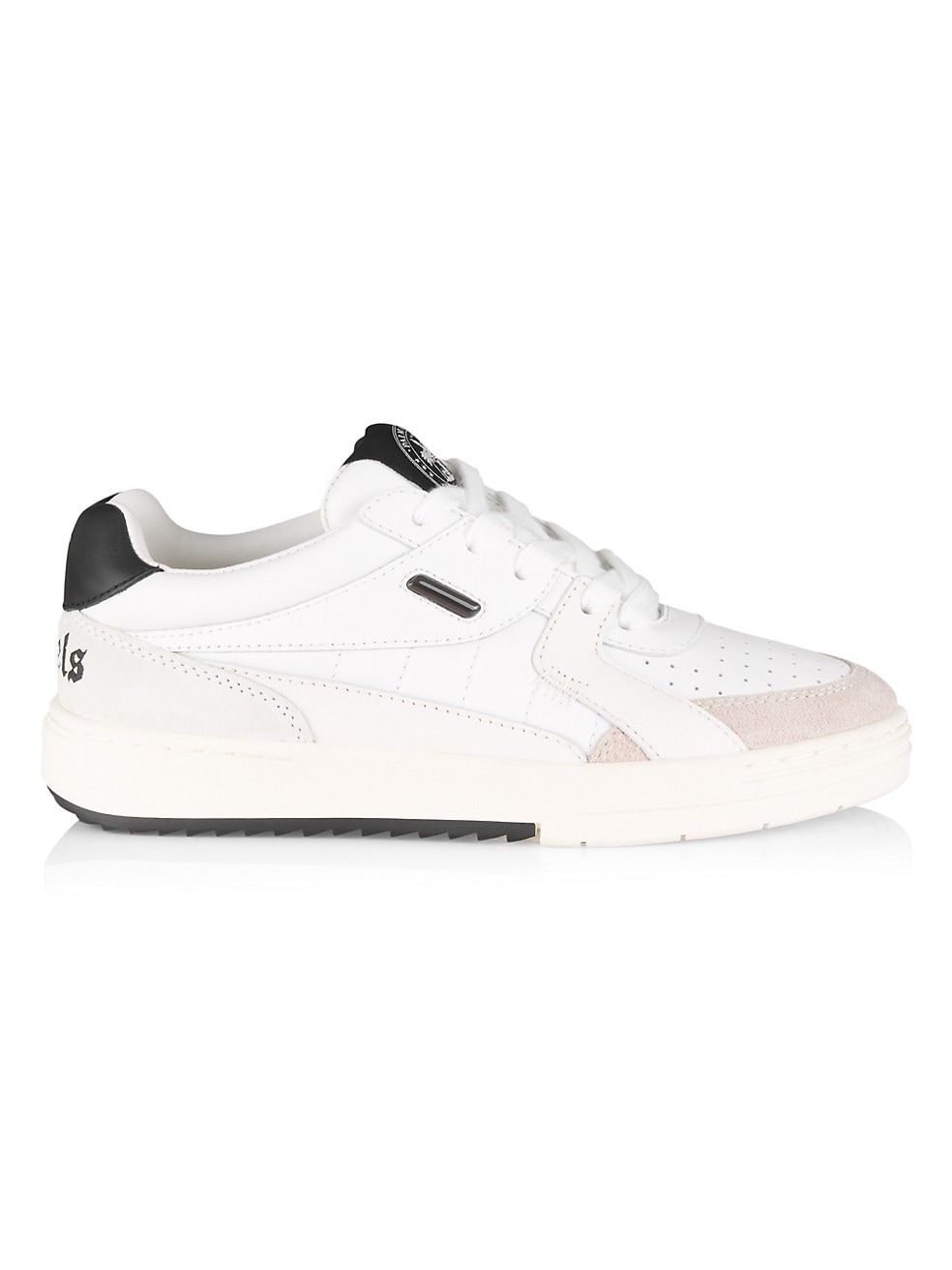 Palm Angels Palm University Leather Low-Top Sneakers | Saks Fifth Avenue