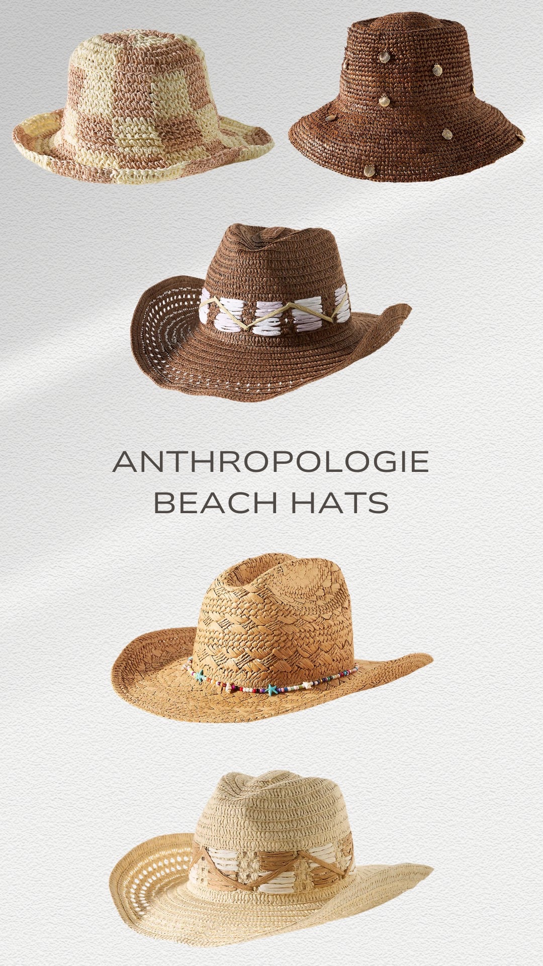 Suns out, hats on. Anthropologie’s beach hats are chef’s kiss—grab yours on LTK!

#LTKTravel #LTKSeasonal #LTKSwim