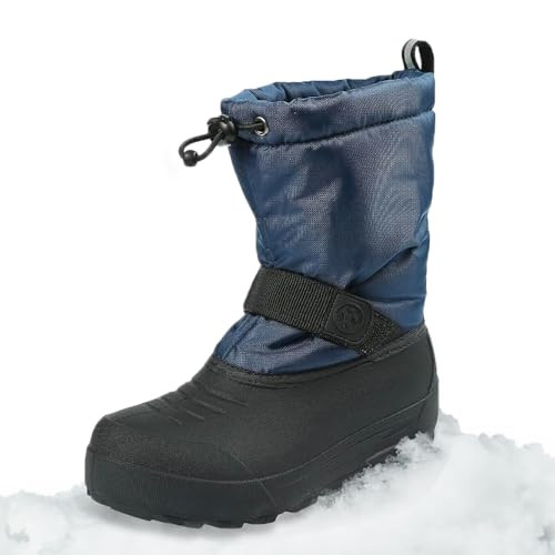 Northside unisex child Frosty Snow Boot, Navy, 1 Little Kid US | Amazon (US)