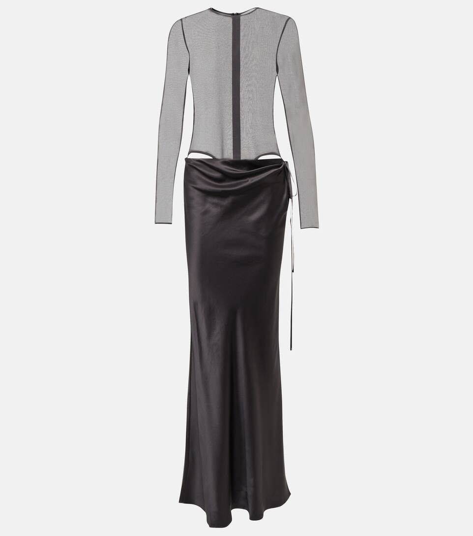 Silk maxi dress | Mytheresa (INTL)
