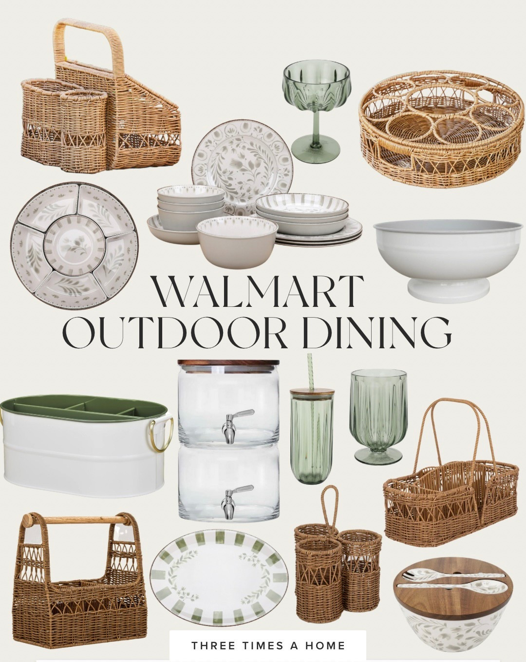 The cutest outdoor dining collection is out at Walmart and is going fast! It’s giving Anthro vibes for way less!

#LTKHome #LTKSeasonal