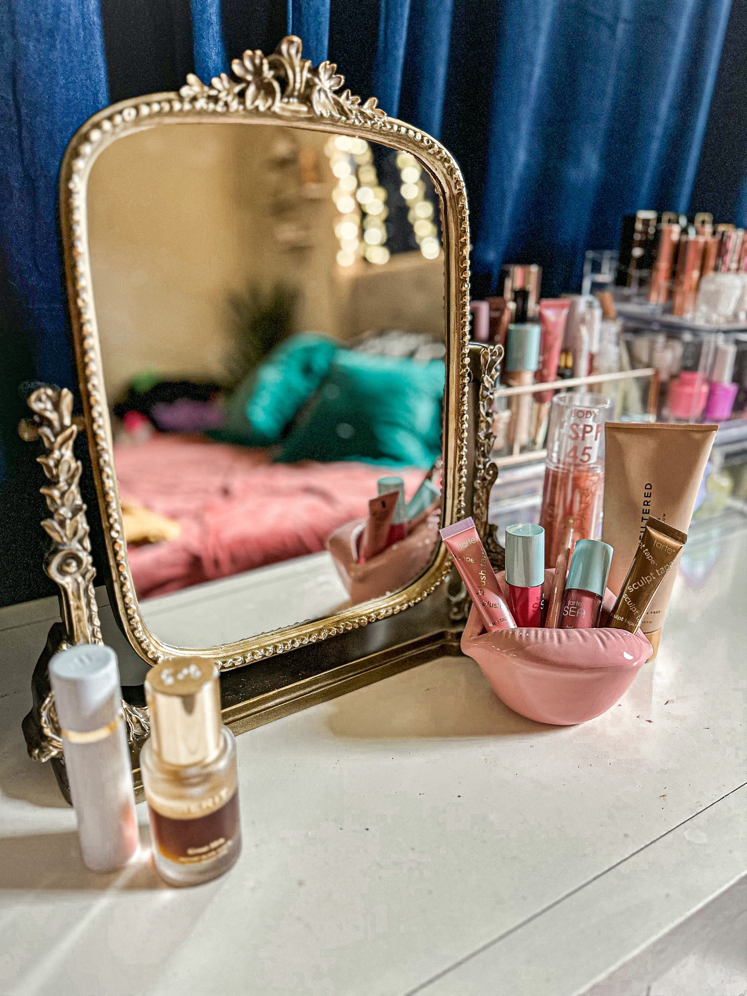 Anthropologie vanity primrose mirror 
Use code SHELLI30 for discount through 11/24- early Black Friday access! 

Gifts for her, gift guide, Christmas,
Home decor, beauty finds, viral mirror, Anthropologie 

#LTKGiftGuide #LTKHoliday #LTKCyberWeek