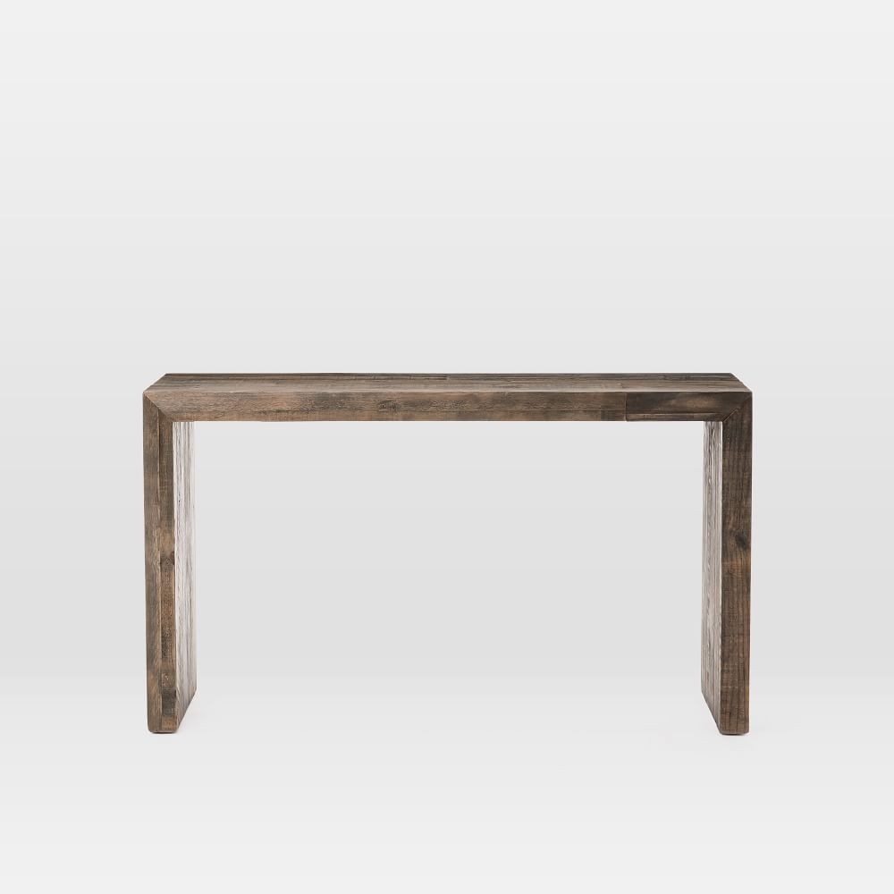 Emmerson® Reclaimed Wood Console - Stone Gray | West Elm (US)