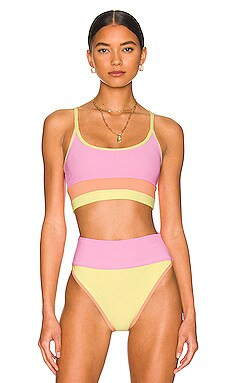 BEACH RIOT Eva Top in Fruity Colorblock from Revolve.com | Revolve Clothing (Global)