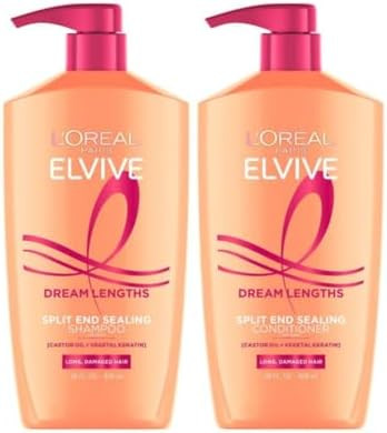L'Oreal Paris Elvive Dream Lengths Shampoo and Conditioner Kit, Paraben Free, 1 kit | Amazon (US)