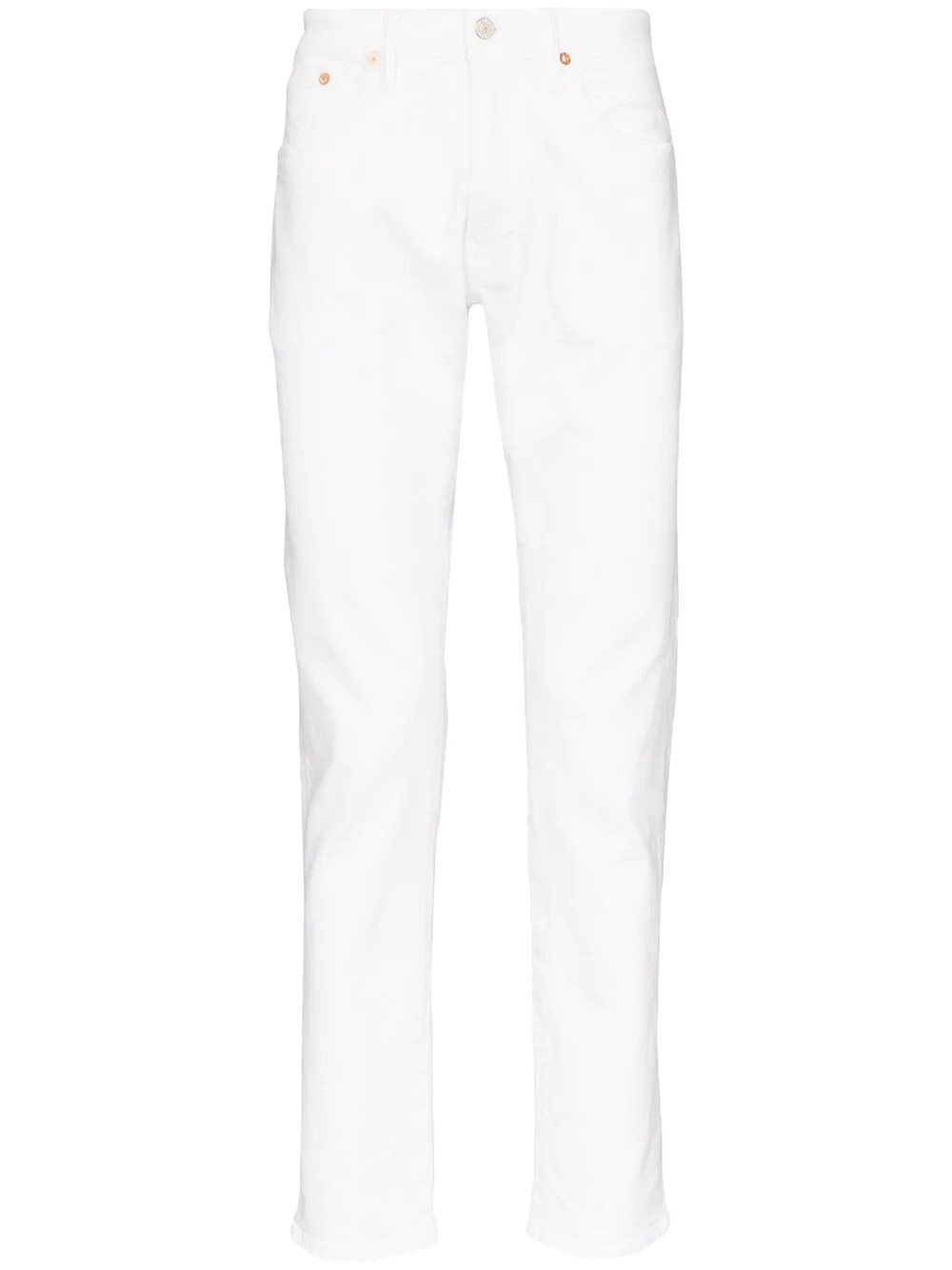 Polo Ralph Lauren pearl regular fit jeans - White | Farfetch Global