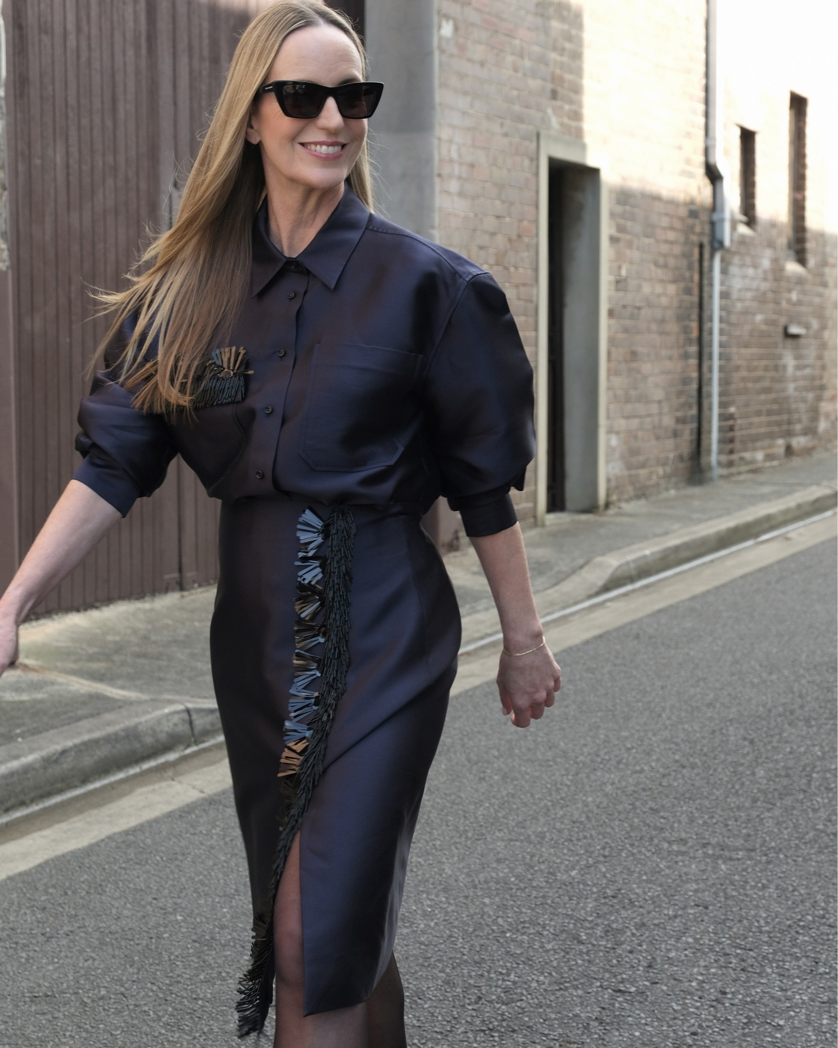 Here’s another way to dress for evening in the colder months. This great shirt and skirt combo from Oroton (and currently on sale!!!) 

#LTKaustralia