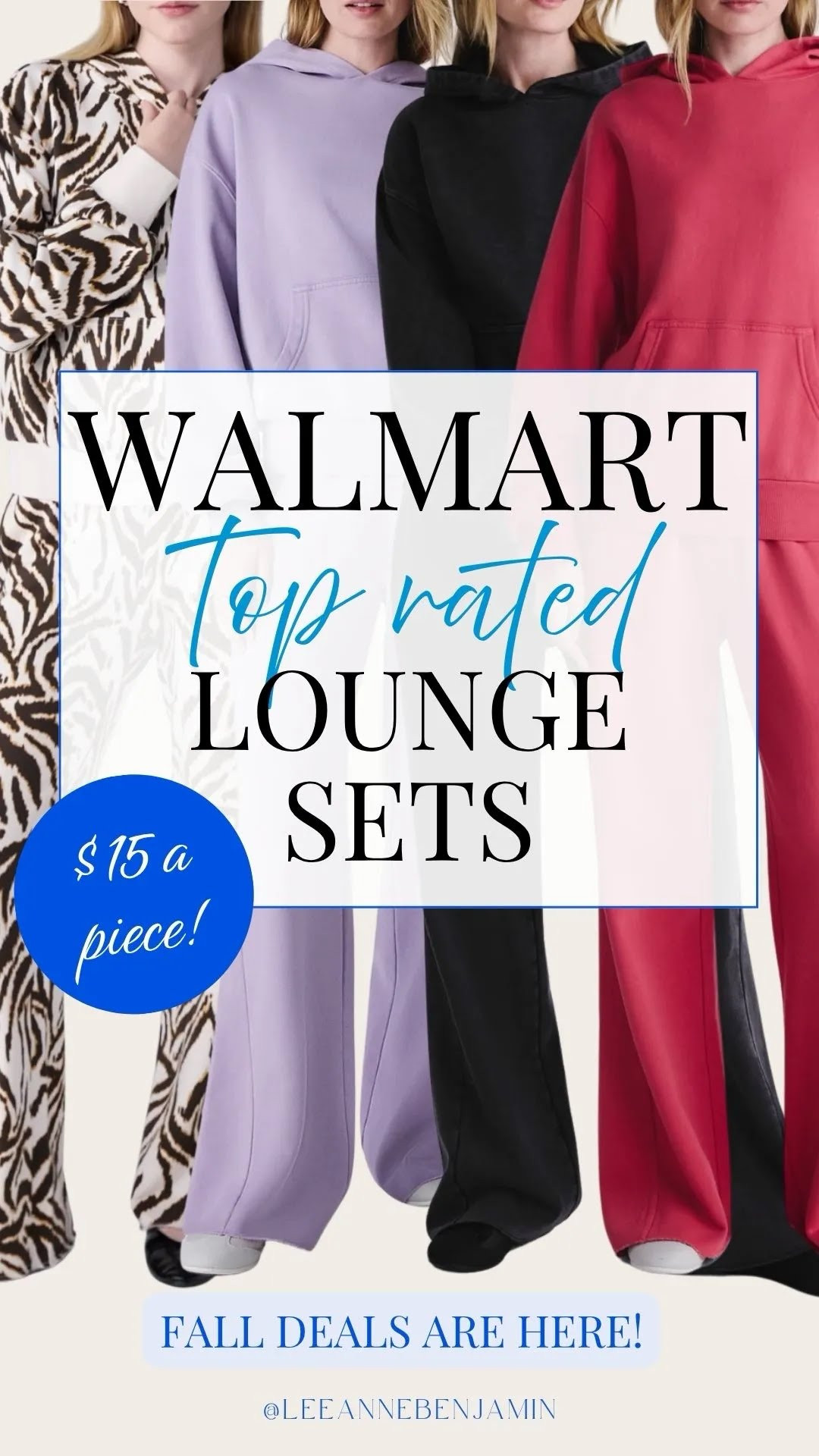 $15 lounge pieces at Walmart for their fall deals event!  

 #LTKOver40 #LTKSaleAlert #LTKMidsize