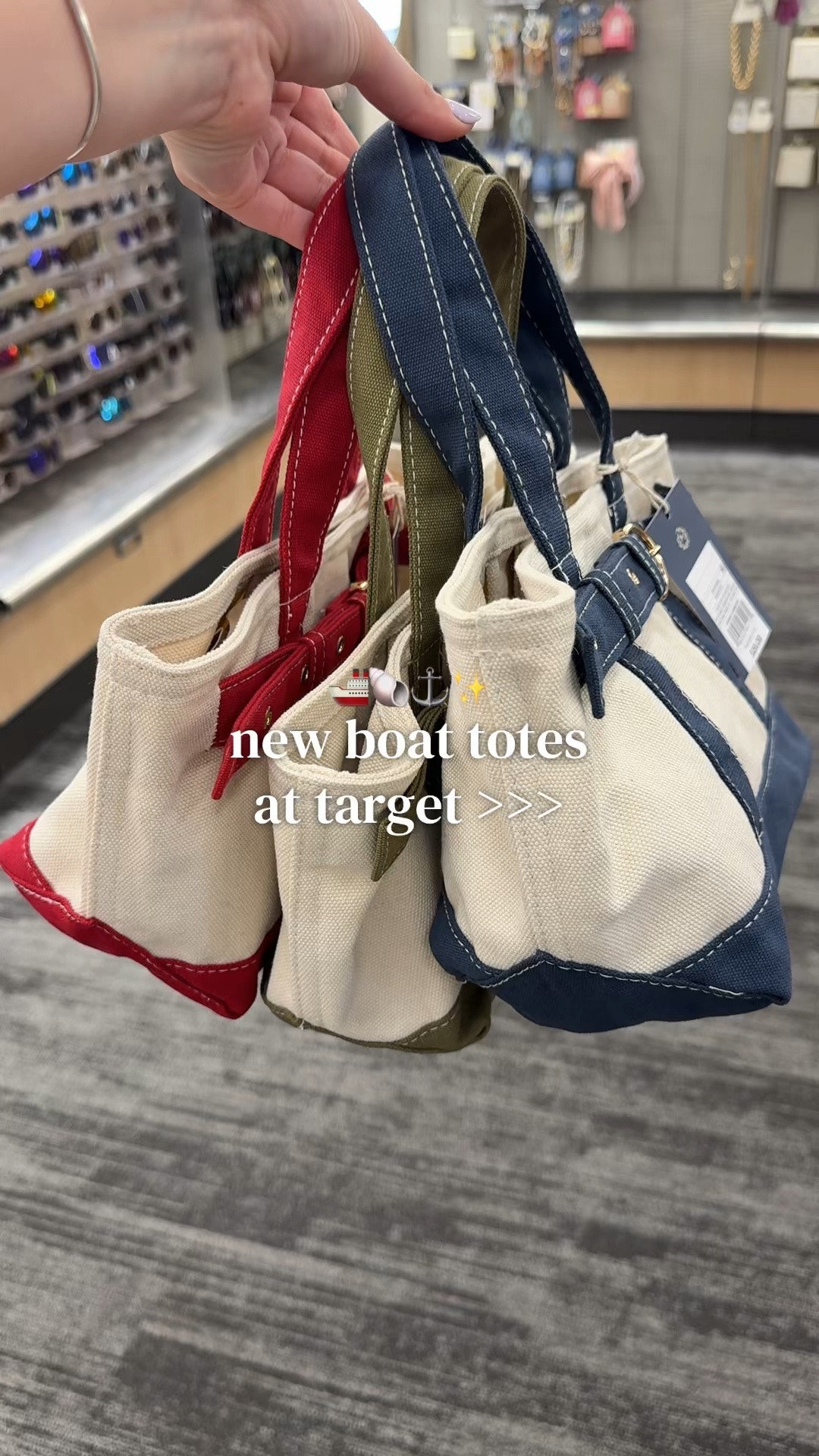 target’s boat totes for less than $25 👀

#LTKSeasonal #LTKSaleAlert #LTKMothersDay