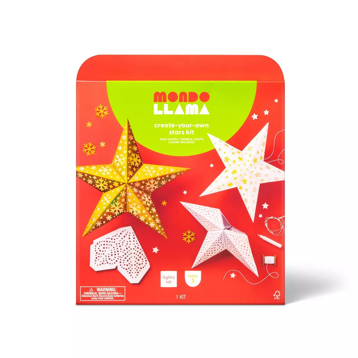 Create-Your-Own Paper Stars Kit - Mondo Llama™ | Target