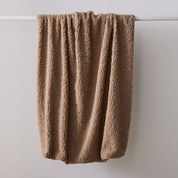Cozy Faux Shearling Throw | West Elm (US)