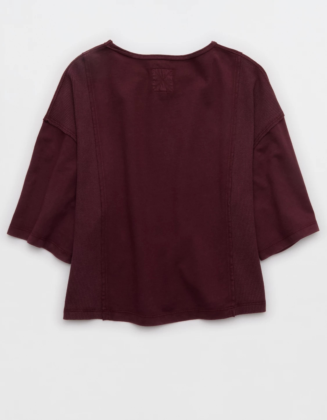 Aerie Unwind Waffle T-Shirt | American Eagle Outfitters (US & CA)