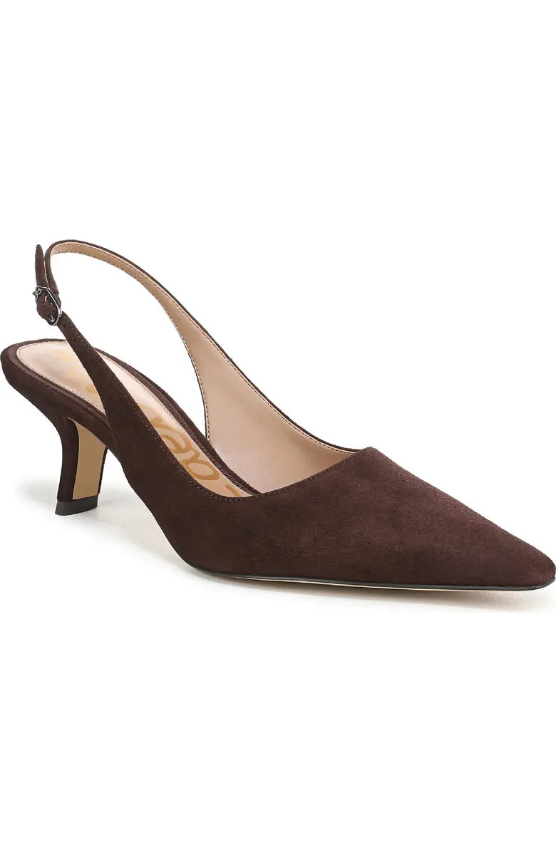 Bianka Slingback Pointed Toe Pump (Women) | Nordstrom