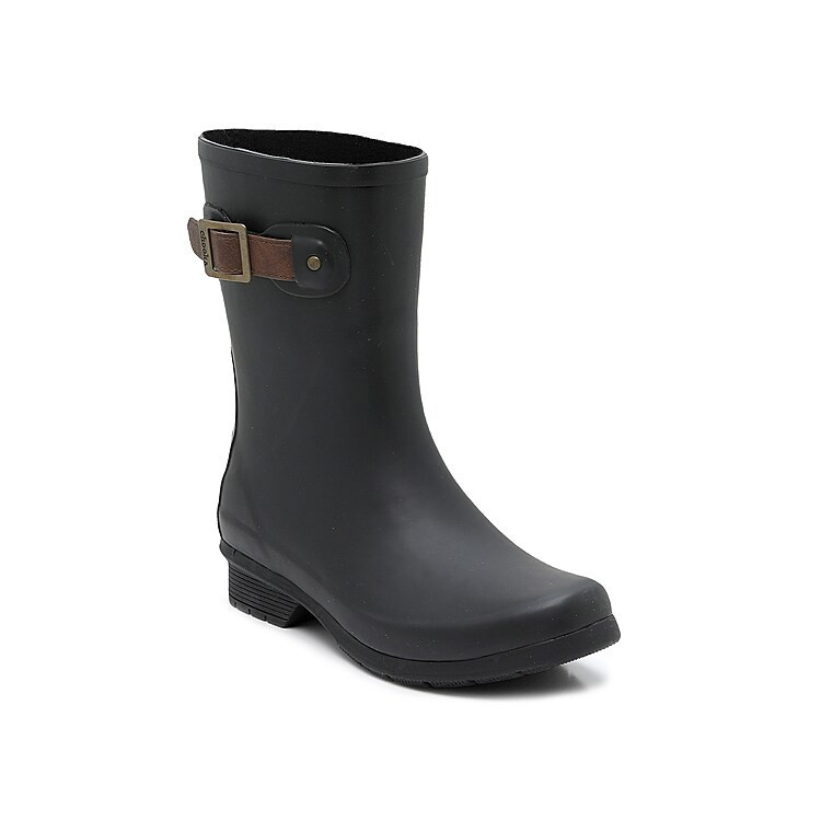 Chooka Downtown Mid Rain Boot | Women's | Black | Size 11 | Boots | DSW