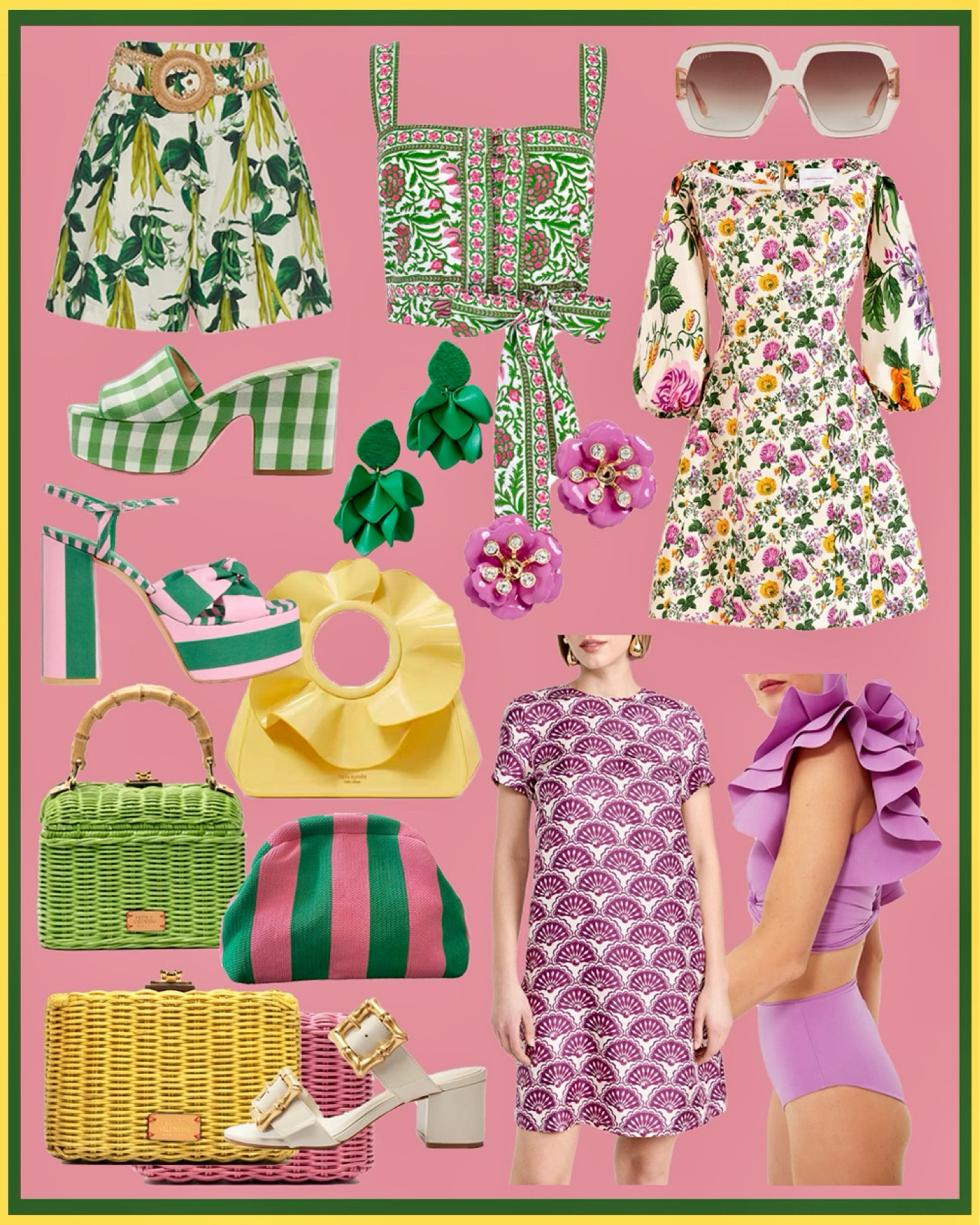 Palm Beach-inspired styles coming in hot! ☀️🌴

#palmbeach #palmroyale #tropical #floral #stripes #retro #wicker #colorful #vacationstyle #summer

#LTKstyletip #LTKitbag #LTKSeasonal