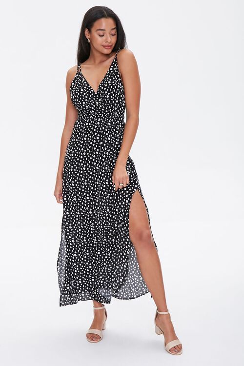 Spotted Print M-Slit Dress | Forever 21 (US)