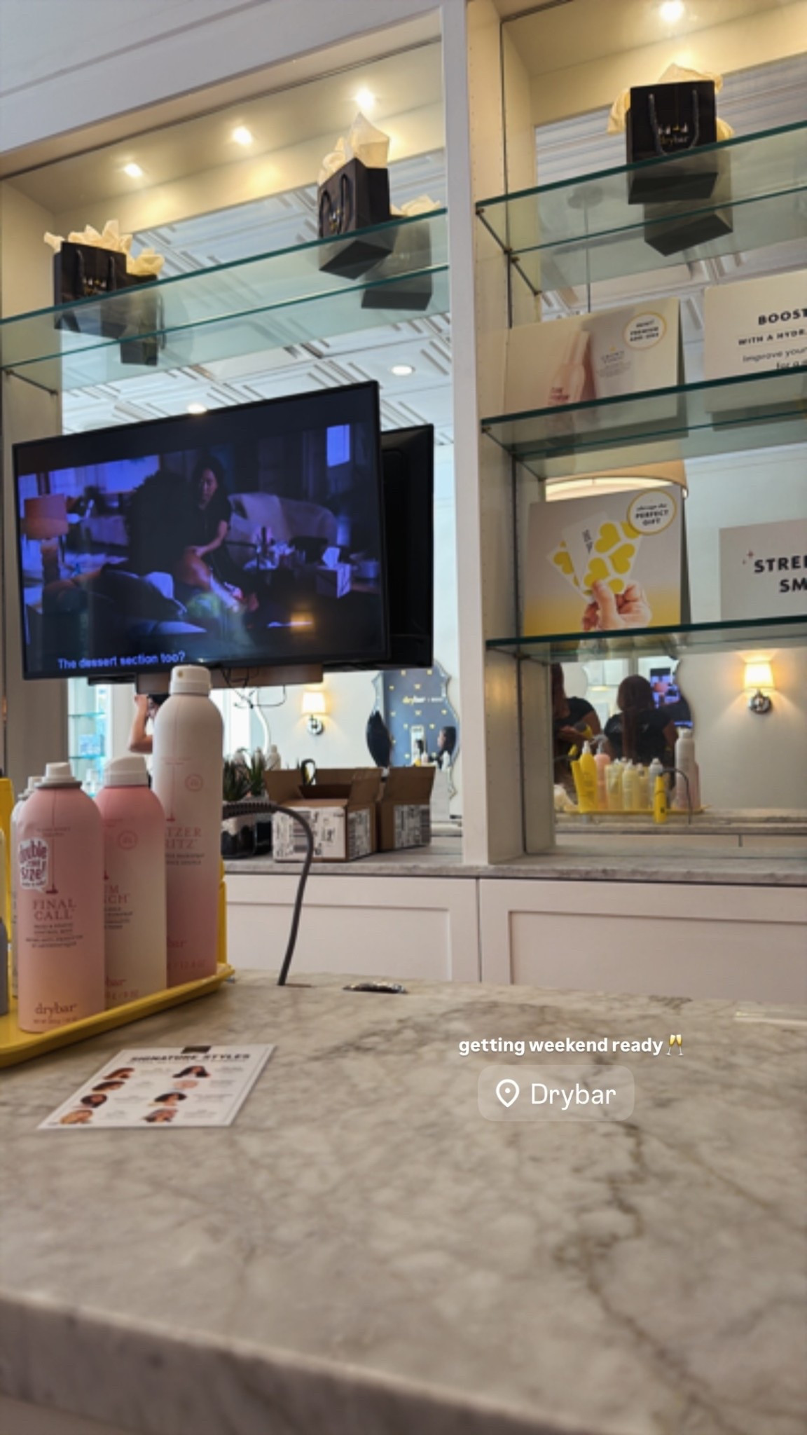 getting weekend ready🥂

love drybar blowouts! 

#LTKgrwm #LTKdayinmylife #LTKBeauty