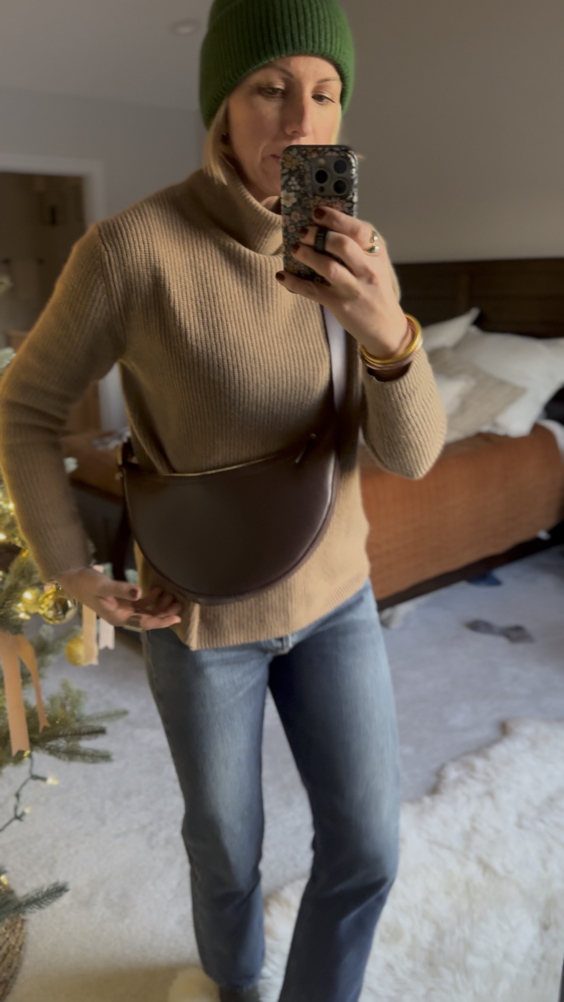 The PERFECT gift for her is this leather sling bag! It’s elevated, chic, comfortable, hands-free and it’s 50% off, and you can get it before Christmas👏🏻 

#LTKOver40 #LTKHoliday #LTKGiftGuide