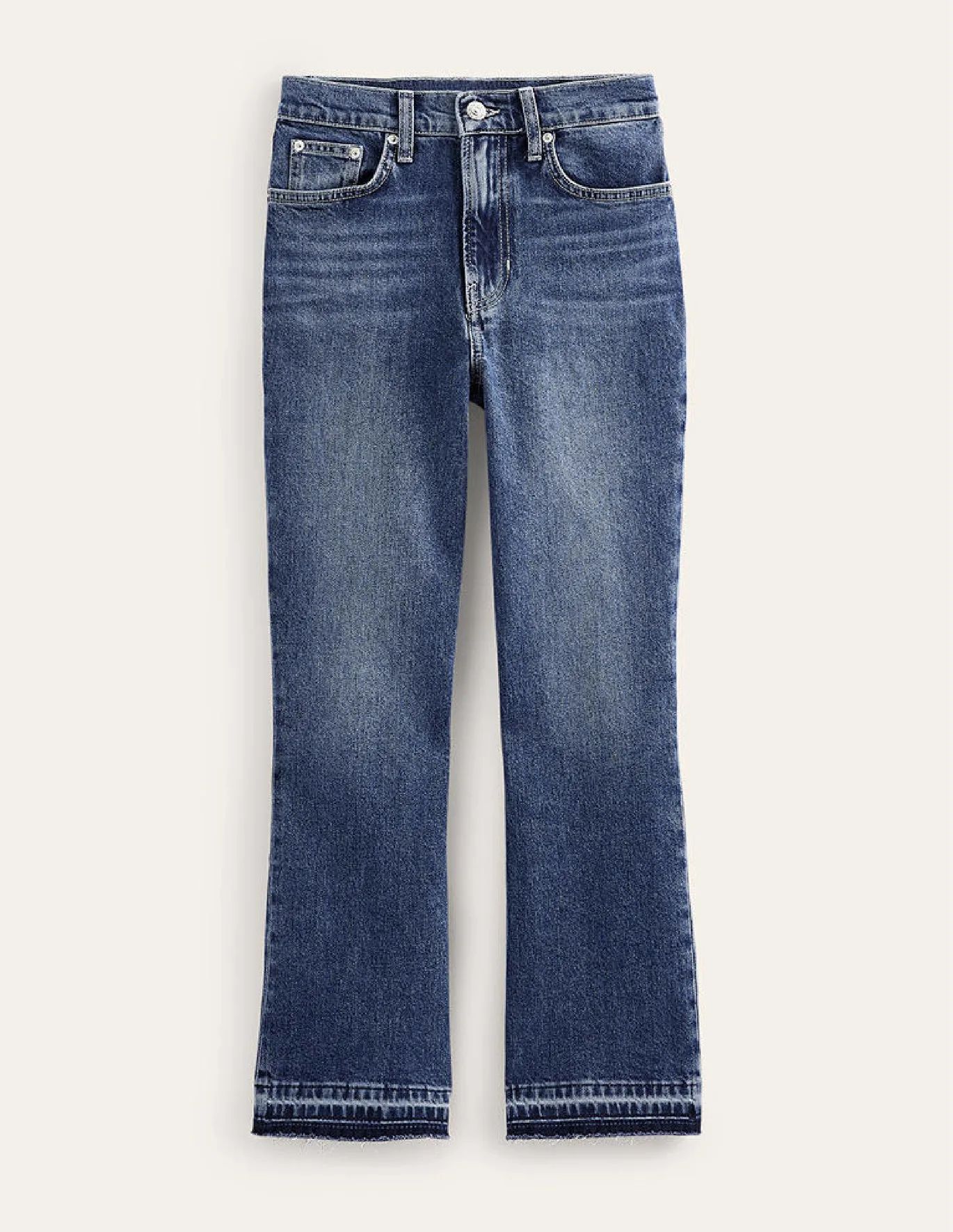 Mid Rise Baby Kick Jeans | Boden (UK & IE)