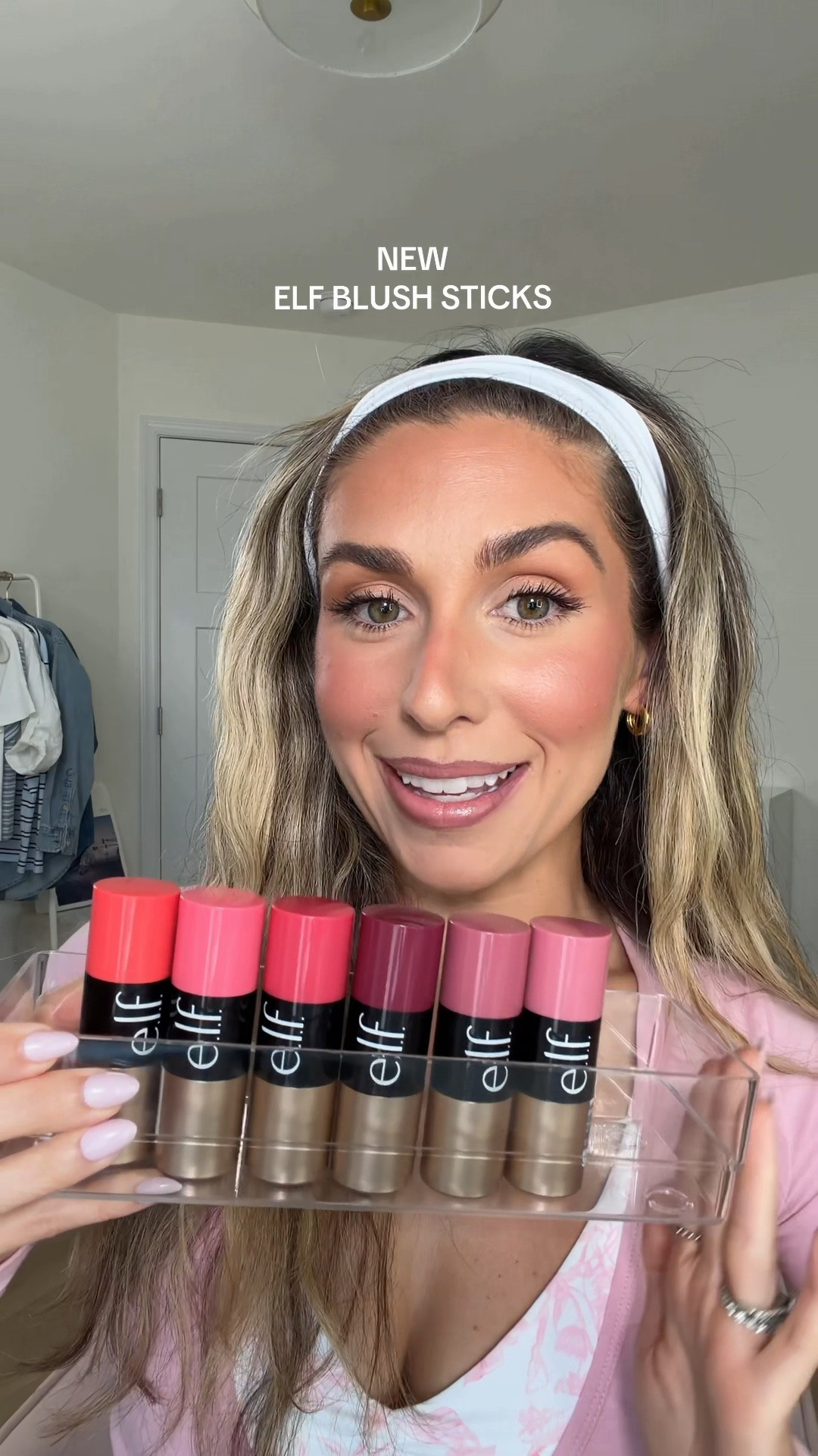 Affordable & stunning?!?! 🤩 my love language!!!! I’m searching 6 of the brand NEW Elf blush sticks. Let me know your favorite!!

#LTKgrwm #LTKBeauty #LTKselfcare