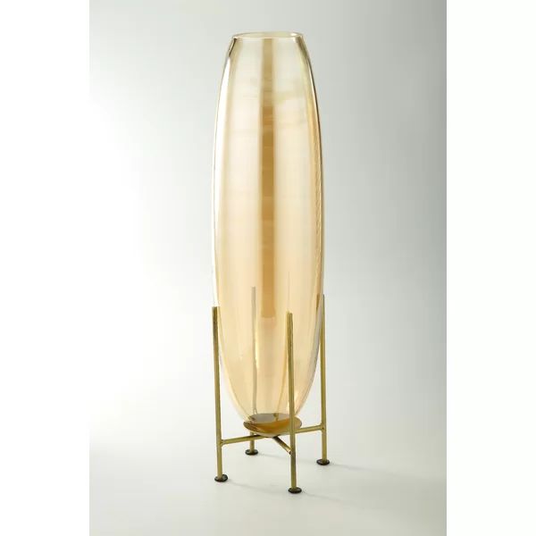 Kirkendall Handmade Glass Floor Vase | Wayfair North America